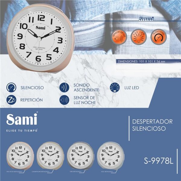 Despertador SAMI SD9978L